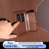 Cache de protection électronique pour bouton de coffre arrière ABS pour GWM Tank 700, accessoires anti-erreur pour interrupteur de hayon