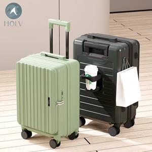 Nuova Valigia da Viaggio Stranger Travel 20 Pollici, Trolley Rinforzato Resistente con Ruote Girevoli, Ampia Capacità, Chiusura con Password - Product Image 2