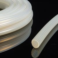 Tuyau plat en TPU hautement flexible, résistant à l'abrasion, tubes en plastique, conduit d'air