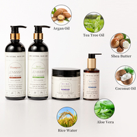Shampoing et Traitement Capillaire Anti-Pelliculaire à l'Huile d'Argan Bio du Maroc, Huile de Croissance, Kératine, Soin Capillaire à l'Huile d'Arbre à Thé, Marque Privée
