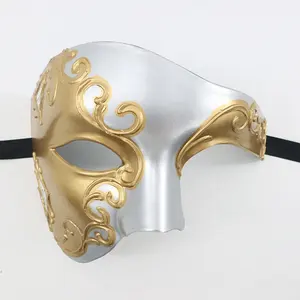 Карнавал на Хэллоуин Венецианский шар самурайский Примечание римская маска для глаз европейский и американский Ретро высококачественный набор для половины лица