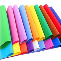 Rpet Couleur 1mm 2mm 3mm 4mm 5mm Épais Feutre 100% Polyester Needled Feutre