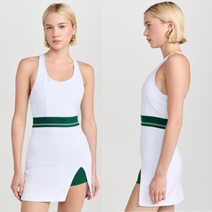 Benutzer definiertes Logo Damen Hochela tisches Outdoor-Sport-Tennis kleid Golf Pickle ball Rock mit kurzer Tennis bekleidung - Product Image 6