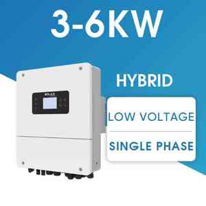 Inversor Híbrido Monofásico Compatible con Generador <span class=keywords><strong>Solax</strong></span> <span class=keywords><strong>X1</strong></span>-HYB-6.0-LV 6kW Dual MPPT IP65 Unidad Fotovoltaica Residencial - Product Image 1