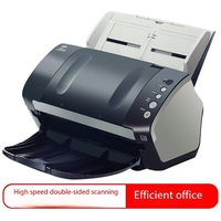 Scanner de documents couleur recto-verso Fujitsu fi-7140 avec retrait automatique des pages vierges, 40 ppm, scanner ADF pour la numérisation d'archives de bureau