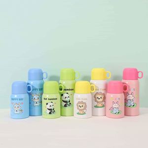 316 Stainless Steel Insulated <b>Water</b> <b>Bottle</b> Pop-Up Lid Portable Thermal <b>Bottle</b> Large Capacity Food Grade Travel Mug - Product Image 1