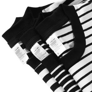 Camiseta de algodón 100% con estampado serigrafiado, a rayas, unisex, lisa, extragrande, de peso pesado, estilo urbano, para personalizar, para hombre - Product Image 4