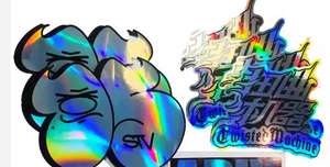 Винтажный цветочный декоративный штамп-стикер черный белый цветочный дизайн для открыток скрапбук конверты дневник планировщик сделанный виниловый - Product Image 4