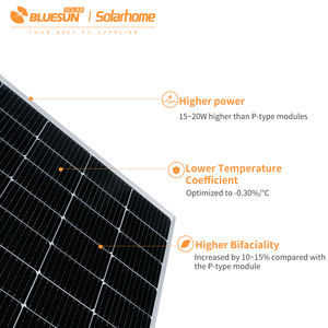 <span class=keywords><strong>Bluesun</strong></span> Venta caliente 700W 710W 720W HJT Paneles solares 30 años de garantía IP68 HJT Bifacial de doble cara para almacén de la UE - Product Image 4