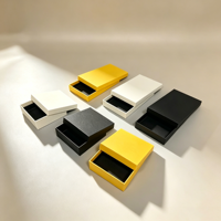 Coffret Cadeau de Luxe Personnalisé avec Logo, Boîte à Bijoux Rigide en Carton Plusieurs Couleurs, Emballage avec Couvercle et Base pour Marque