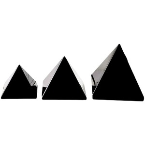 Pirámides de Obsidiana Negra de Alta Calidad para Sanación Reiki, 4cm 5cm 6cm 7cm 8cm, Cristales de Energía Curativa, Venta al por Mayor de Fábrica - Product Image 5
