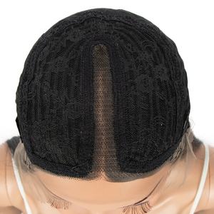 Peluca de cabello humano virgen con encaje frontal para mujeres negras, pelo ondulado de 18 a 24 pulgadas Hd suizo transparente, mezcla de pelo con pelo de bebé - Product Image 5