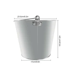 冰桶饮料桶葡萄酒冷却器瓶便携式冷却器桶饮料啤酒冷却器金属桶复古饮用定制桶