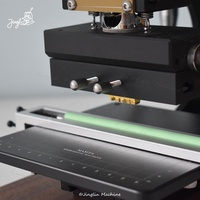 Alat Embossing Mesin Hot Stamping Stempel Pensil Mesin Stamping Kulit Jinglin Mesin Stamping Foil Manual untuk Pensil