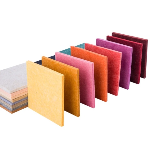 China Hot Office Desk Student DeSK Felt Polyester Fiber Spash Proof Partition Acoustic Felt Panel Board