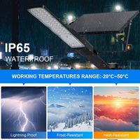 KCD aluminium IP65 télécommande 20w 100w 400w 500w panneau solaire semi-intégré lampadaire solaire extérieur