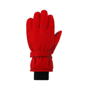Gants de snowboard et de ski avec patch horizontal sur la paume, fermeture à boucle, poignet élastique côtelé, équipement de sports d'hiver, vente en gros - Product Image 6