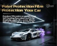 Film de peinture TPU multifonctionnel, anti-jaunissement, facile à appliquer, anti-corrosion, auto-réparateur, résistant aux rayures, avec revêtement diamanté