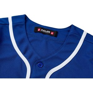 อีเลอร์ บีเจดับเบิลยู 80 เสื้อเบสบอลผู้หญิงแขนสั้นทรงปกติเสื้อซอฟต์บอลโพลีเอสเตอร์แห้งเร็วพร้อมปกเสื้อเบสบอล - Product Image 2