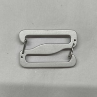 Boucle en Z réglable avec clip à ressort à 3 niveaux - Connecteur métallique 20mm/25mm pour quincaillerie de sacs et accessoires de bricolage