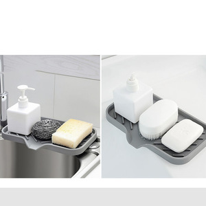 Draining <b>Mat</b> Silicone Sink Water Collection Non-Slip Countertop <b>Mat</b> Square Multi Purpose - Product Image 5
