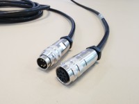 Cable de Control de Motor RET AISG de 5 Metros, Clasificación IP67, Conectores Macho de 8 Pines a Hembra de 8 Pines