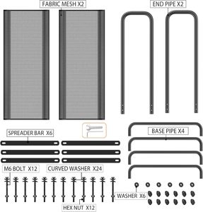 Porta Legna da Esterno Resistente 8FT con Attrezzi <span class=keywords><strong>per</strong></span> Caminetto, Accessori <span class=keywords><strong>per</strong></span> Conservazione Legna <span class=keywords><strong>per</strong></span> Set Caminetto Domestico - Product Image 4