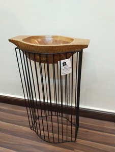New Arrival <b>Top</b> Selling Iron Bowl with <b>Stand</b> for Indoor and Outdoor Christmas Decor Luxury - Product Image 2