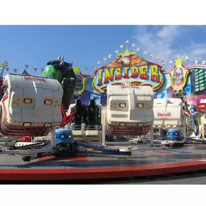 Attraction Fairground Funfair Amusement Park Rotating Dance Break Ride