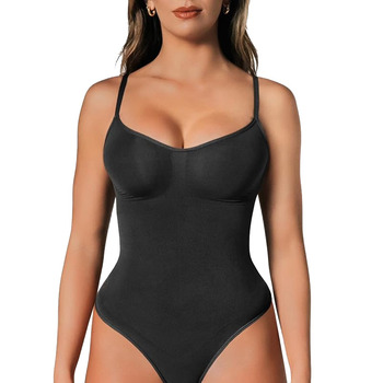 Shapewear Tummy Control Bodysuit Thong or Brief Sculpting Shaper Tank Top Shapewear Bodysuit Snatched Waist Body Suit
