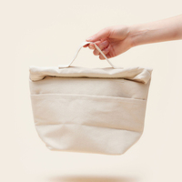 Sac fourre-tout en toile écologique, sac isotherme personnalisé à enroulement, sac à lunch isolé pour enfants et adultes