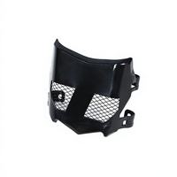 Plaque ventilée noire brillante style moto, amélioration de la plaque de moto, compatible avec Surron Light Bee X, pièces pour moto électrique