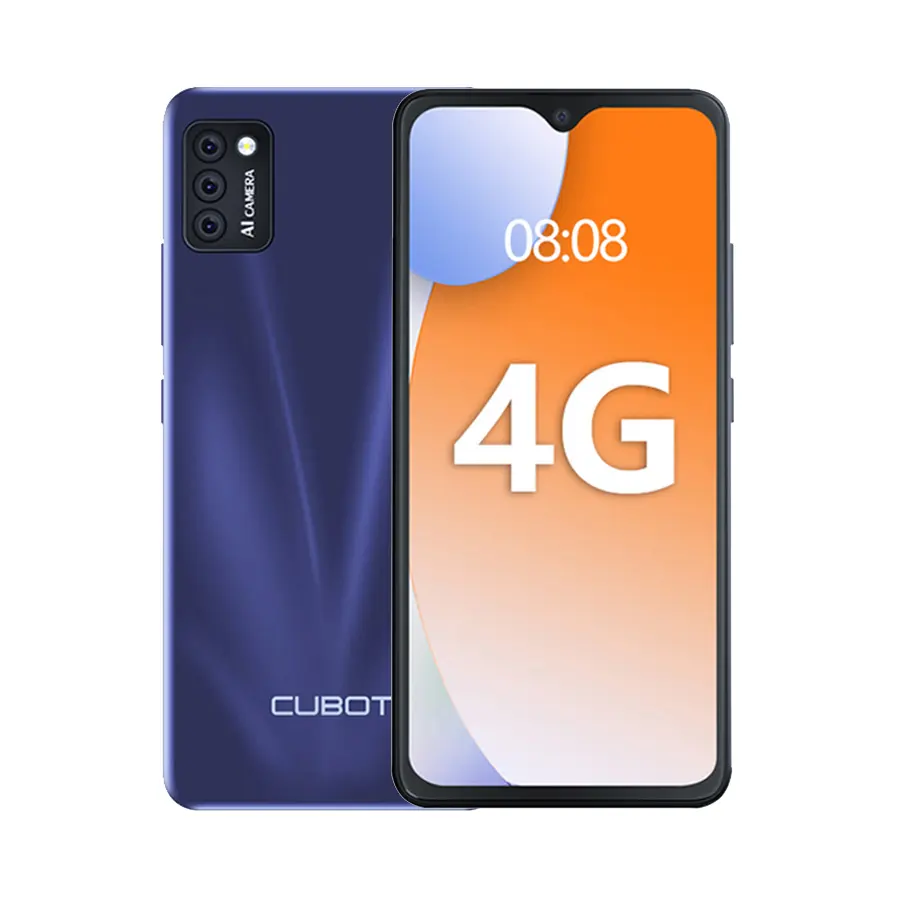 Global version Cubot Note 7 2GB 16GB Mobile Phones 3100mAh Android 10 Face Unlock 4G Smartphones Cellphones