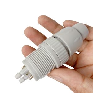 Adaptateur de connecteur pour instrument de beauté, 8 signaux, 2 voies de gaz, à brancher, contact en cuivre ABS, isolateur en PVC - Product Image 2