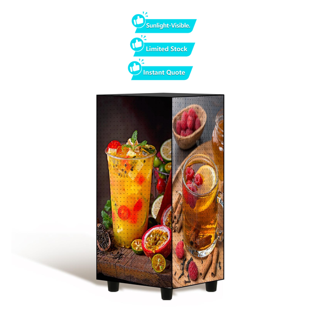 Popular Full HD Color LED Display Cube Screen New Design Cube LED Advertising Screen Indoor 4G Wifi App Control Magic