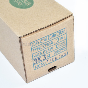 Résistance à film métallique Quanyuantong 0,5W <span class=keywords><strong>3K3</strong></span> 1% DIP, résistance 1/2W 3K 3 <span class=keywords><strong>Ohm</strong></span> - Product Image 6
