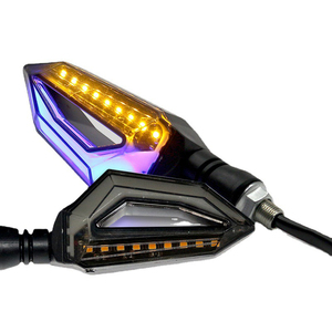Luz Trasera LED Universal de 12V para Motocicleta, Luz de Freno Fluida, Luz Trasera para Honda Yamaha - Product Image 1