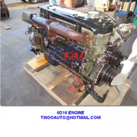 Moteur diesel d'occasion japonais TAI en bon état 6D14 6D15 6D16 6D17 pour Mitsubishi