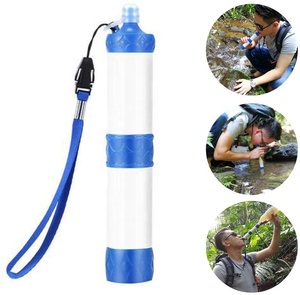 Système de purification d'eau Survivor Filter Pro pour la survie - Filtre à eau portable léger à pompe manuelle pour la randonnée et <span class=keywords><strong>le</strong></span> trekking - Product Image 5