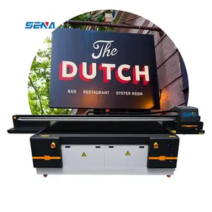 2500*1300mm 3d Large Format Printer A1 AO Size UV Dtf Inkjet Flatbed Printer for Plastic Wood Glass Metal Ceramic Leather TPU