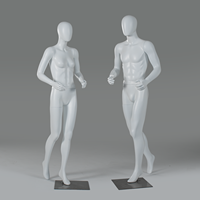 Mannequin de présentation homme/femme pour vêtements de sport et de randonnée en plein air, compatible avec les magasins de vêtements d'extérieur