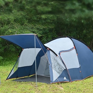 <span class=keywords><strong>Tente</strong></span> de camping en plein air <span class=keywords><strong>3</strong></span> <span class=keywords><strong>personnes</strong></span> avec logo OEM personnalisable, <span class=keywords><strong>tente</strong></span> <span class=keywords><strong>tunnel</strong></span> familiale portable en polyester imperméable pour les aventures en plein air - Product Image 2