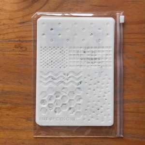 Plastic Custom Shape Art Painting Template Diary Journal <b>Stencil</b> Square Christmas Drawing <b>Stencils</b> - Product Image 5