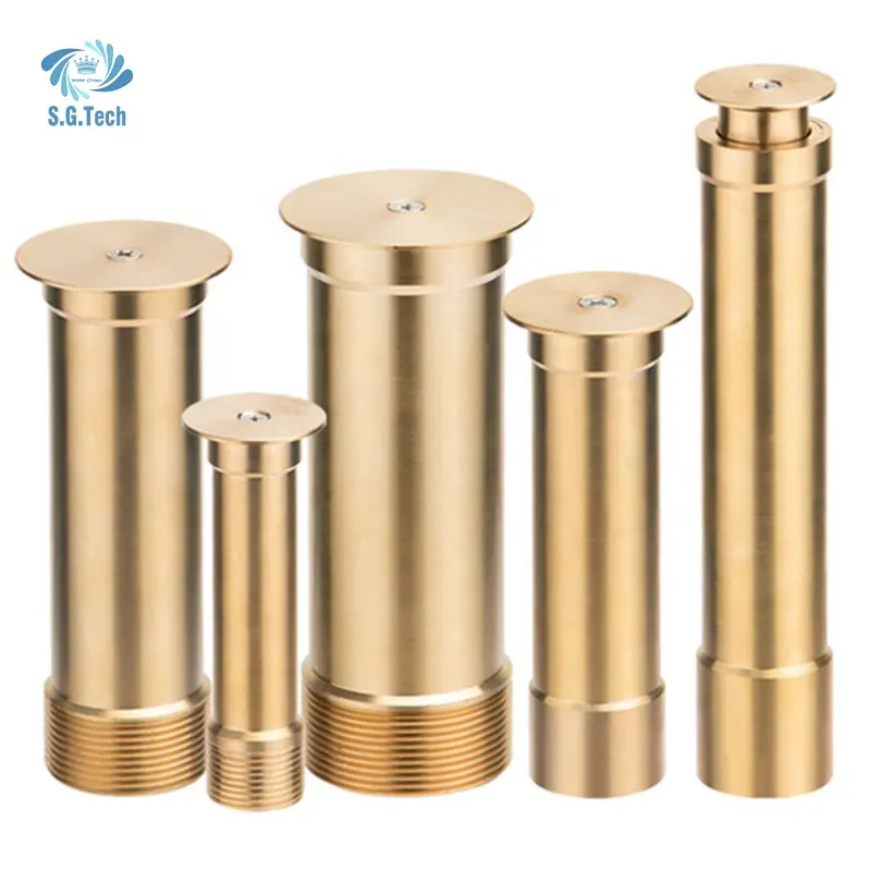 Mushroom Crown Fountain Nozzle Stainless Steel SS304 for Hotel & Garden Water Fountains Mushroom Stone Garden Product
