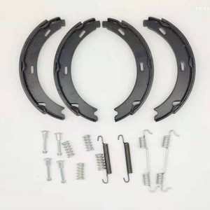 1244200220 Kits de Reparación, Juego de Zapatas de Freno de Mano de Cerámica con Resorte, Freno de Estacionamiento GS8208 para MERCEDES-BENZ, Manual de Montaje - Product Image 1