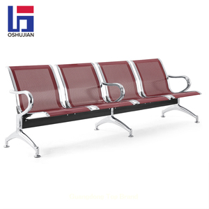 Chaise d'attente en métal pour aéroport, salle d'attente d'<span class=keywords><strong>hôpital</strong></span>, espace public, trois places, modèle SJ820 - Product Image 5