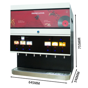 Commercial Restaurant Cold Soft Drinks Dispenser Cola Vending Making <b>Machine</b> Instant <b>Coffee</b> X-61SCW Wholesale Commercial Full Au - Product Image 6