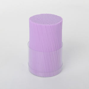 شعيرات قصيرة مجوفة صلبة مدببة من البوليستر الشعيرات الاصطناعية للفرشاة الخشبية - Product Image 4