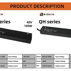 ขายส่งสวิตช์ไฟ LED 40vdc 100w 1.7 แอมป์ IP20 ขนาดเล็ก พร้อมตัวหรี่ไฟและไดรเวอร์ในตัว สำหรับไฟ LED - Product Image 6