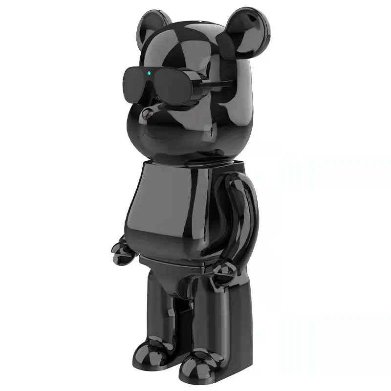 2022 new arrival high quality sound system boom box speaker mid bass B1 violent bear robot cute rechargeable speaker for pc